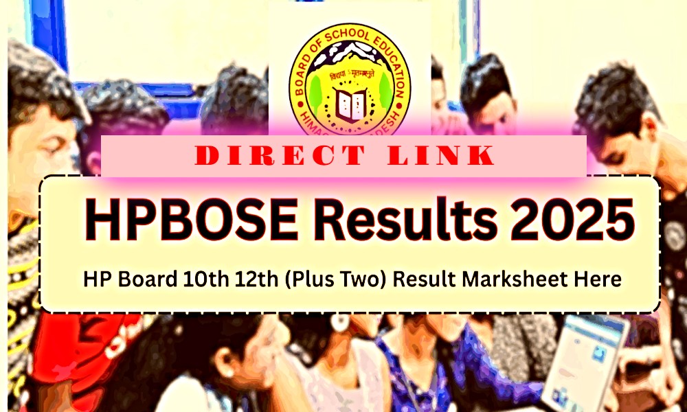HPBOSE 12th Result 2025